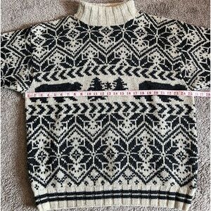 Muskoka Lakes 100% Wool Winter Sweater